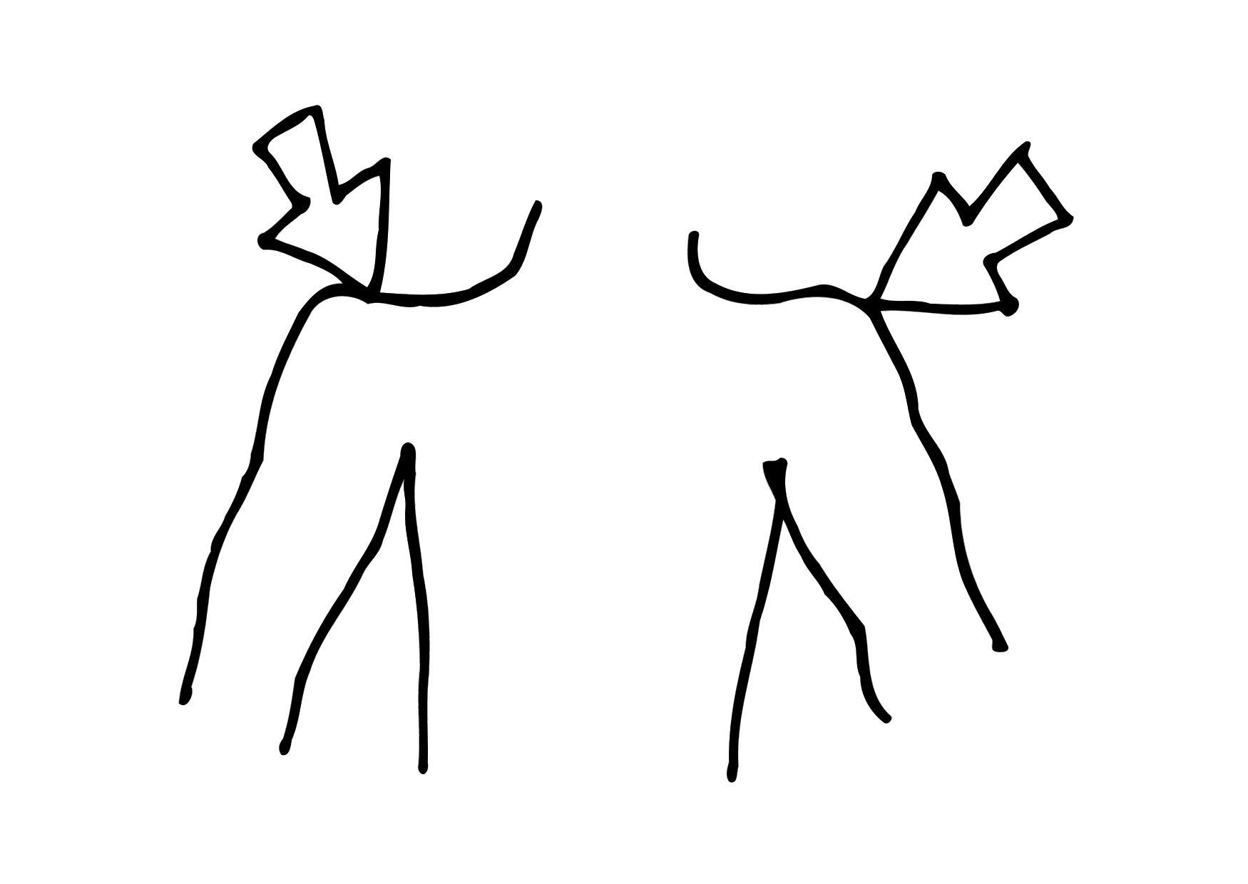 Disegno da colorare spalle