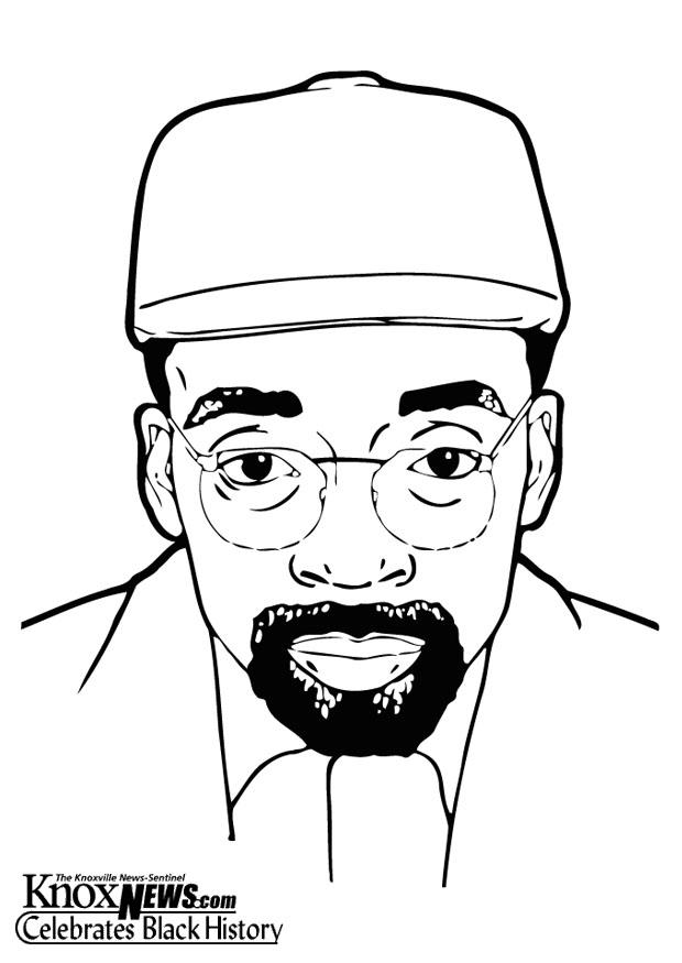 Disegno da colorare spike lee