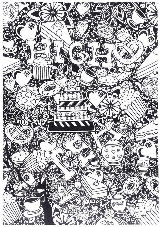 Disegno da colorare tratta