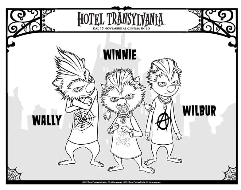 Disegno da colorare winnie-wally-wilbur