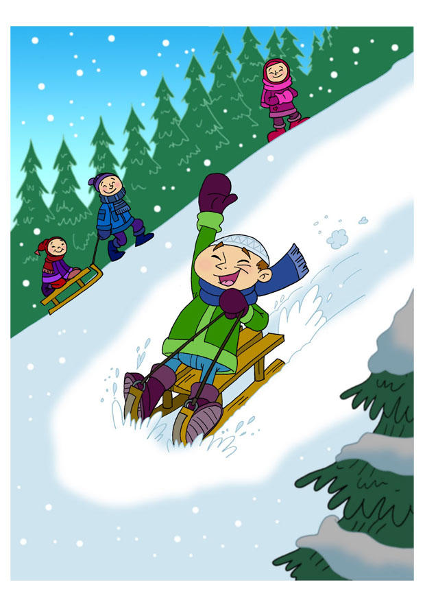 divertimento nella neve immagine divertimento nella neve