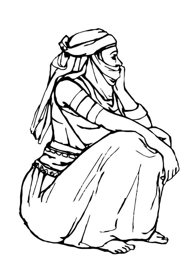 donna Disegno da colorare donna