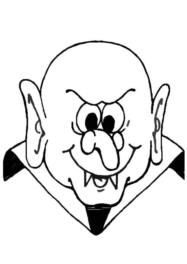 dracula Disegno da colorare dracula