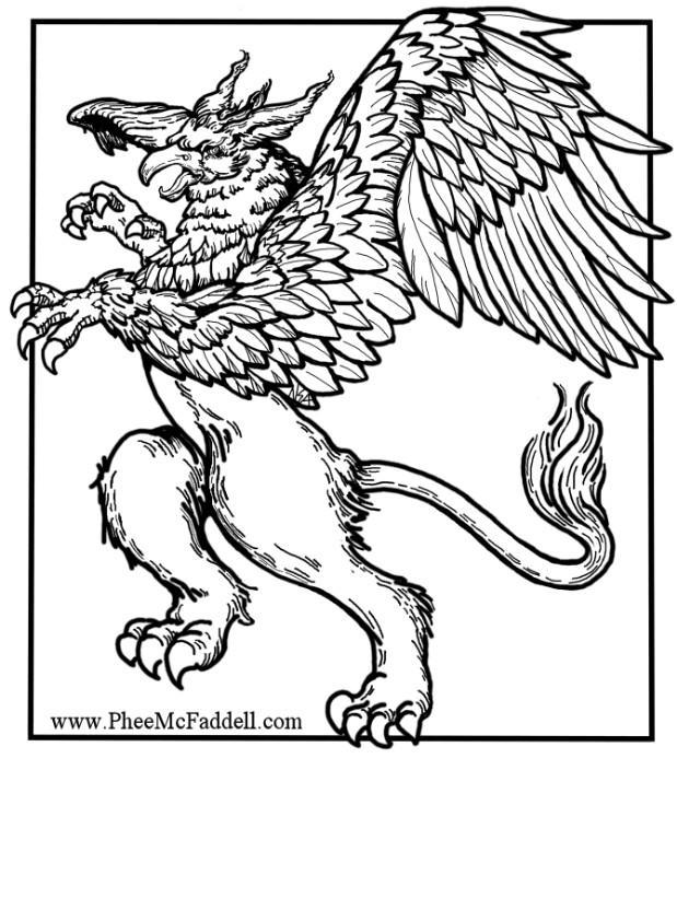 drago Disegno da colorare drago