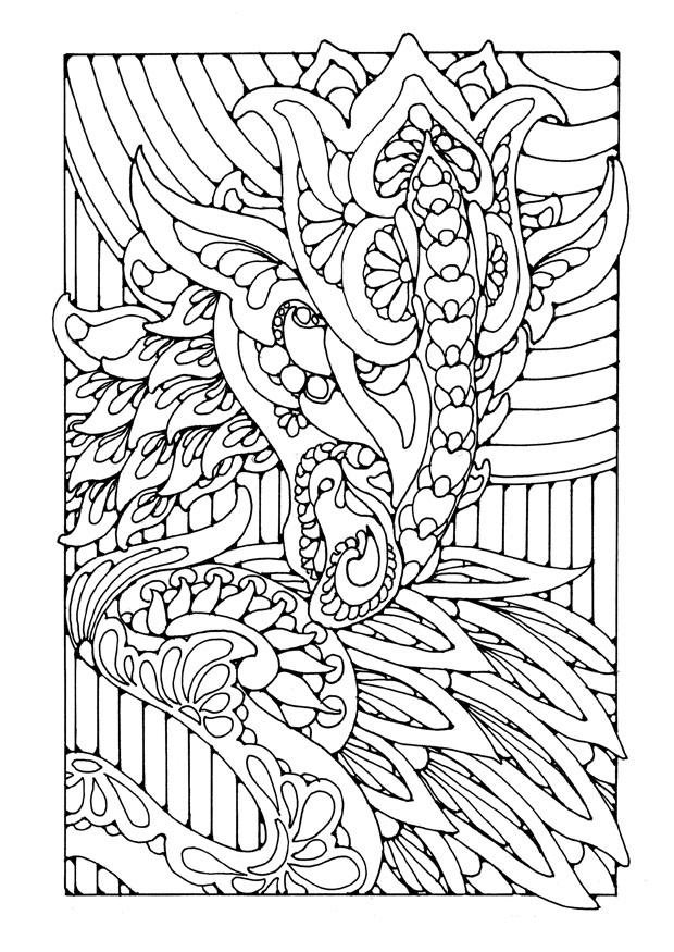 dragone Disegno da colorare dragone
