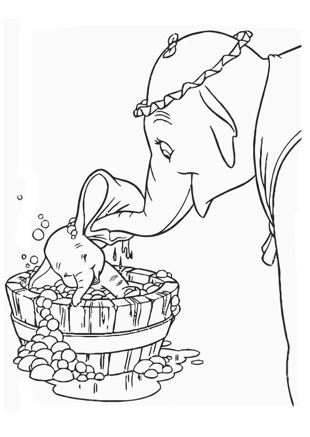 dumbo Disegno da colorare dumbo
