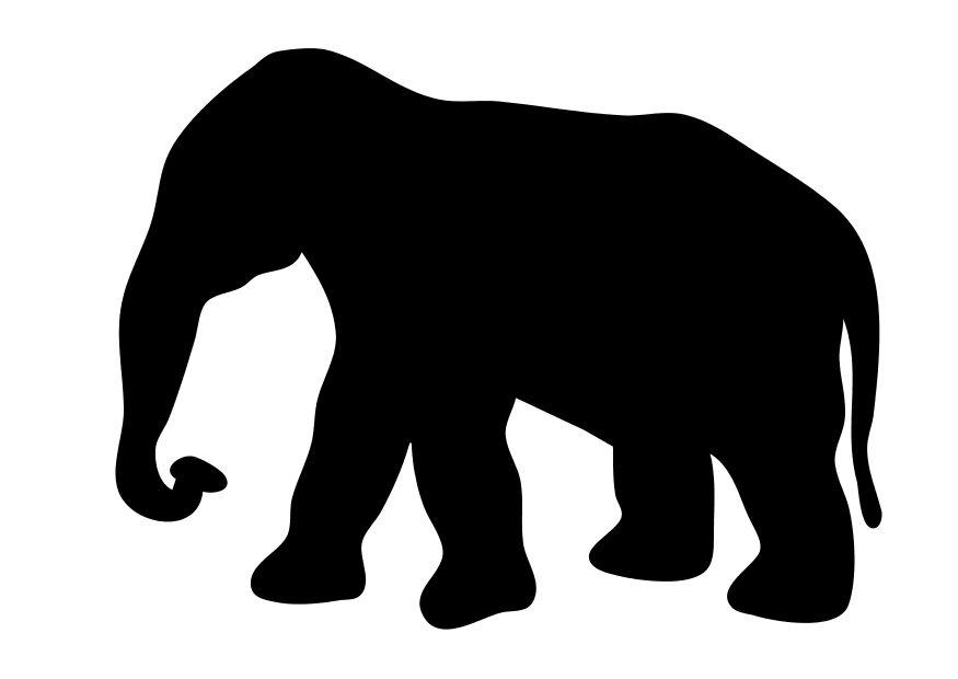 elefante Disegno da colorare elefante