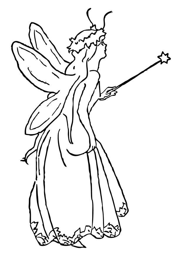 elfo Disegno da colorare elfo