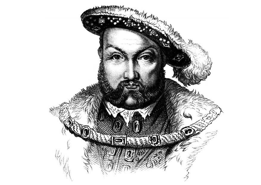 enrico viii Disegno da colorare enrico viii