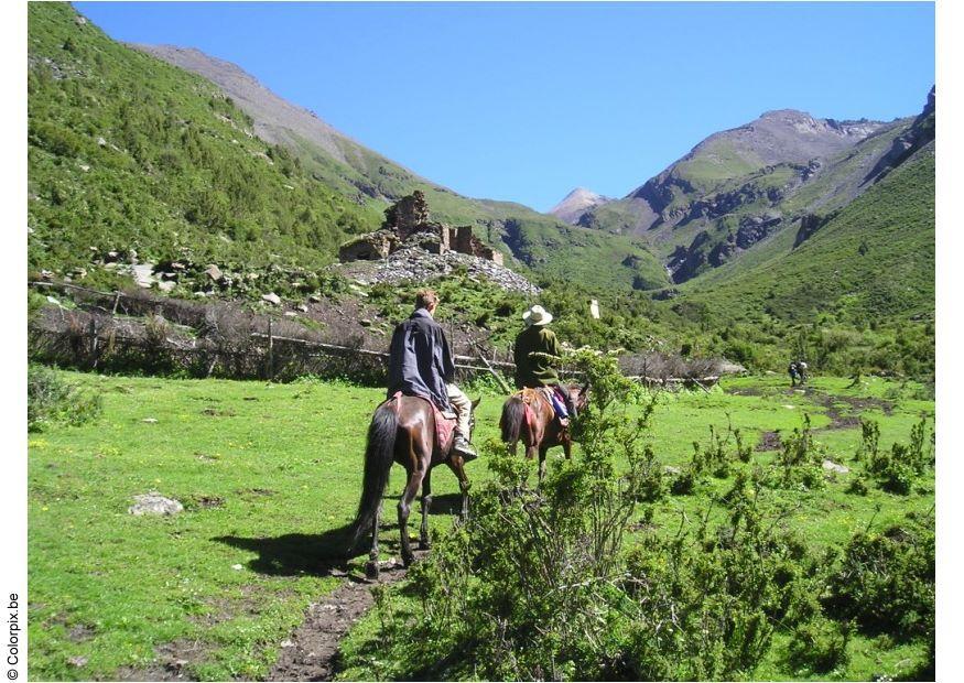 escursione a cavallo Foto escursione a cavallo