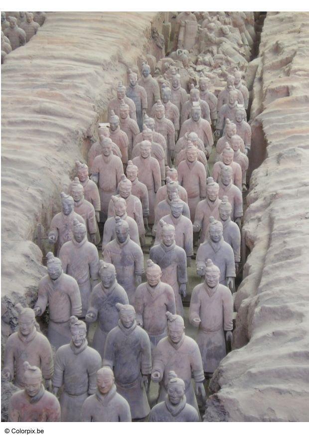 esercito di terracotta, xian Foto esercito di terracotta, xian