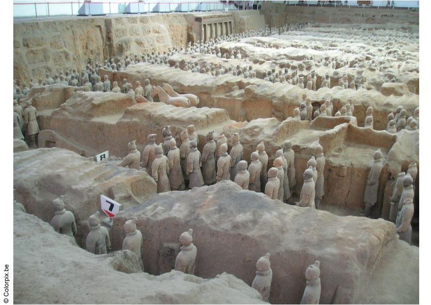esercito di terracotta, xian Foto esercito di terracotta, xian