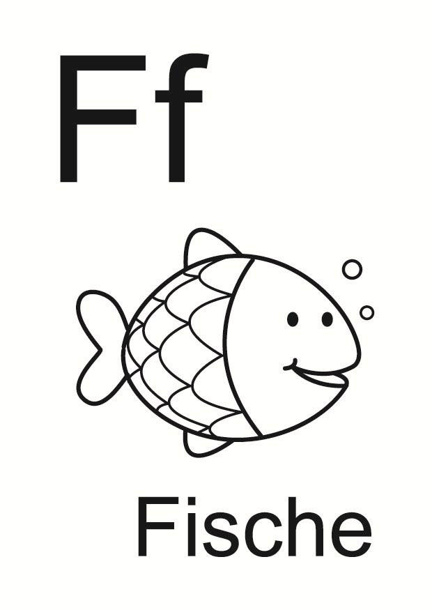 f Disegno da colorare f