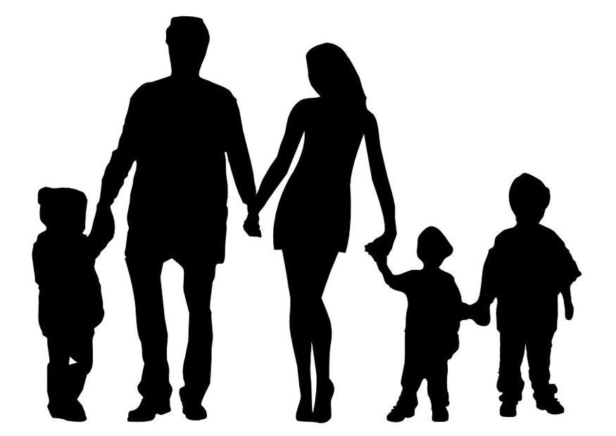 famiglia Disegno da colorare famiglia