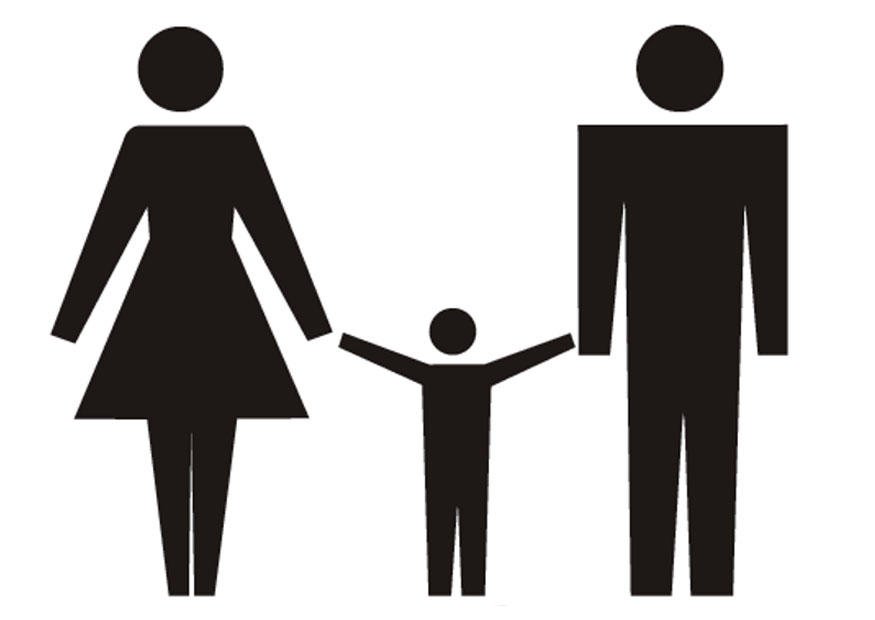 famiglia Disegno da colorare famiglia