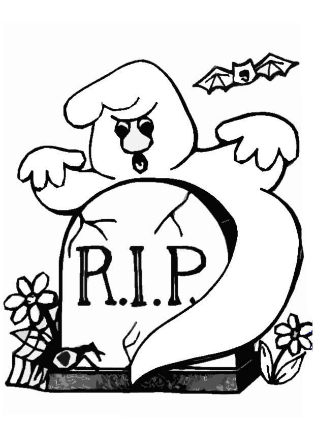 fantasma Disegno da colorare fantasma