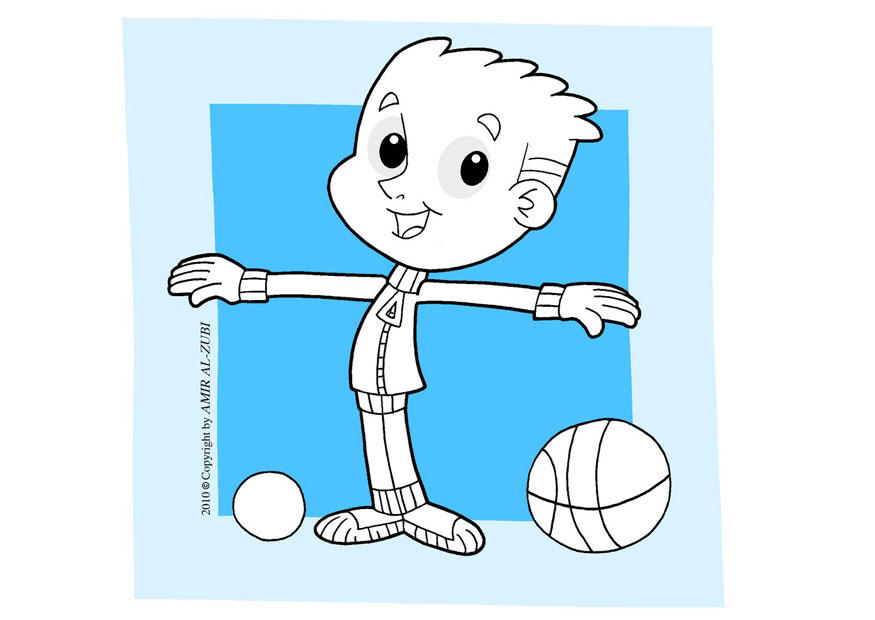 fare sport Disegno da colorare fare sport