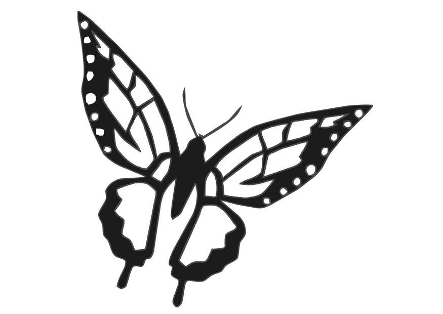 farfalla Disegno da colorare farfalla