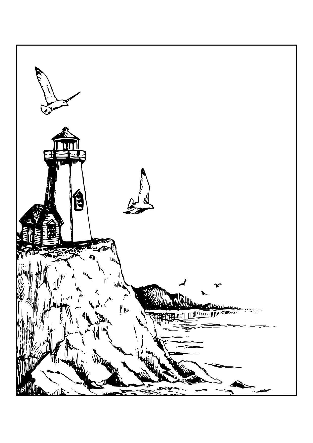 faro Disegno da colorare faro