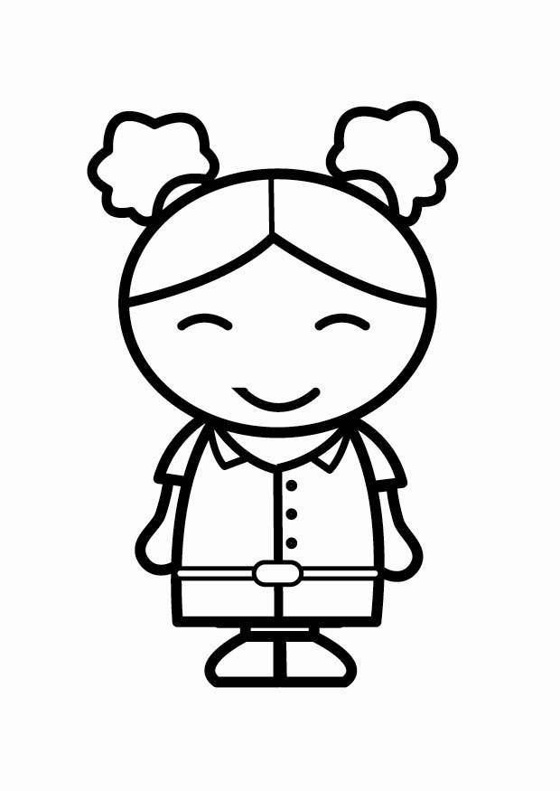 felice Disegno da colorare felice