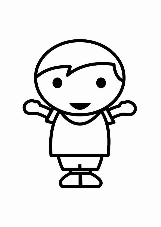 felice Disegno da colorare felice