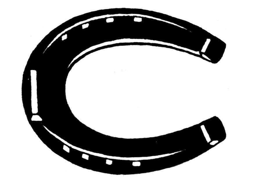 ferro da cavallo Disegno da colorare ferro da cavallo