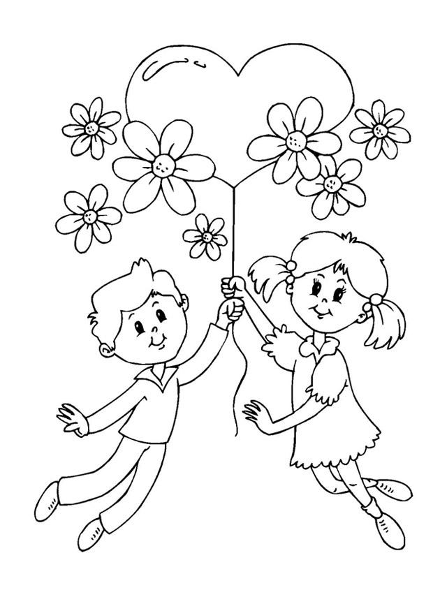 festa della mamma Disegno da colorare festa della mamma