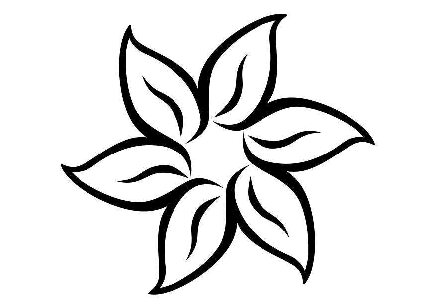fiore Disegno da colorare fiore
