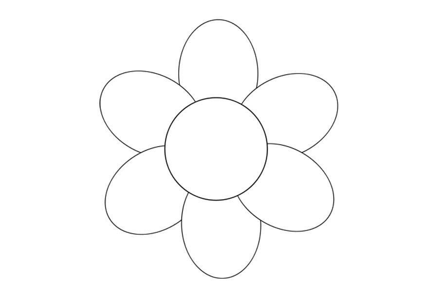 fiore Disegno da colorare fiore