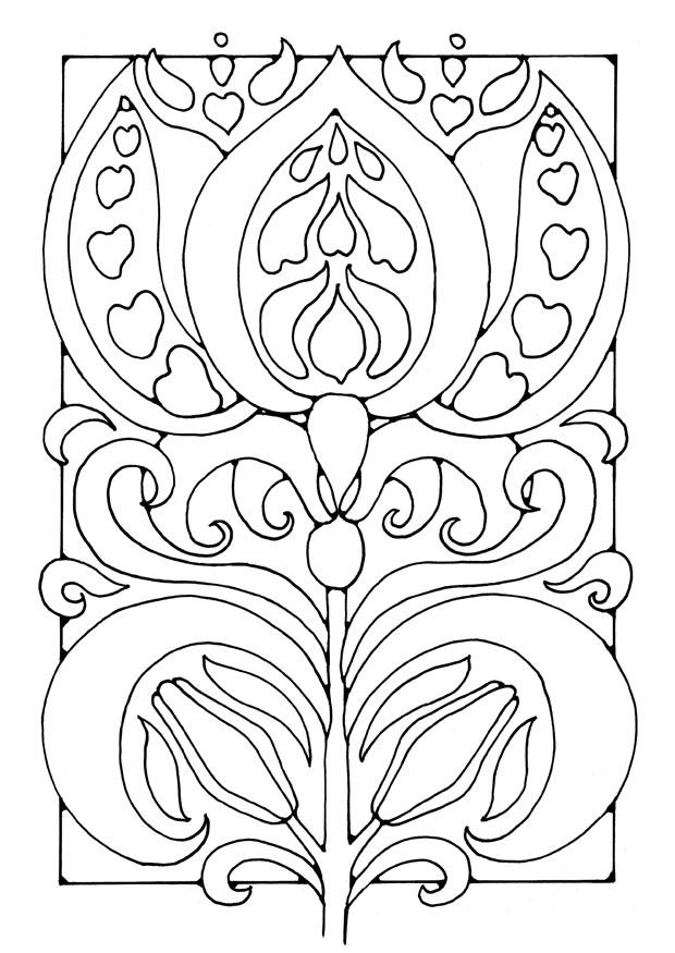 fiore Disegno da colorare fiore