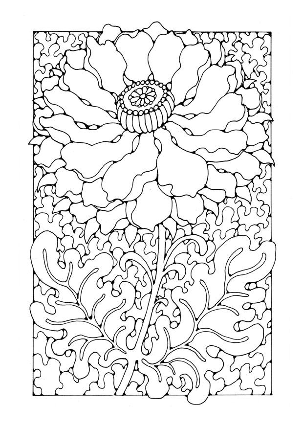 fiore Disegno da colorare fiore