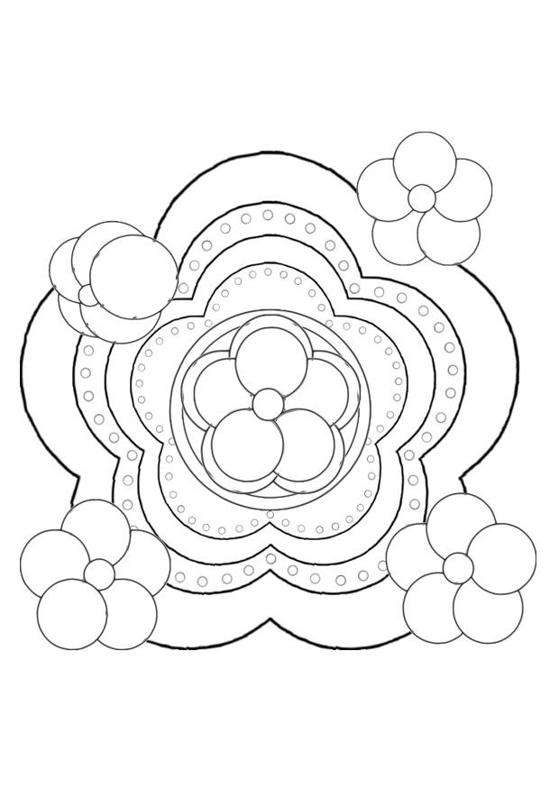 fiore Disegno da colorare fiore