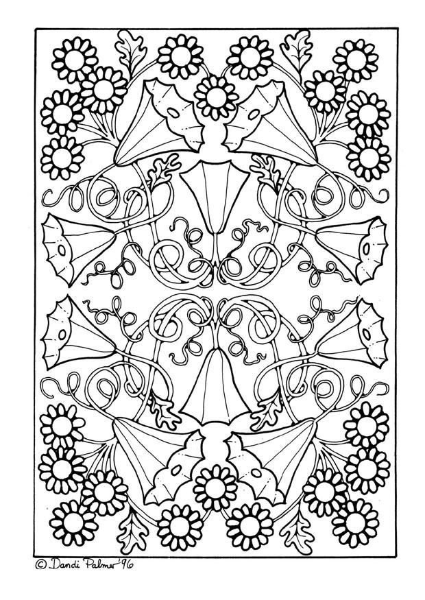 fiori Disegno da colorare fiori