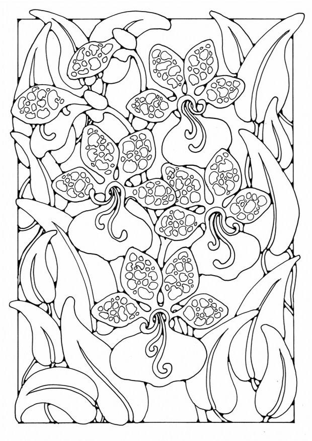 fiori Disegno da colorare fiori