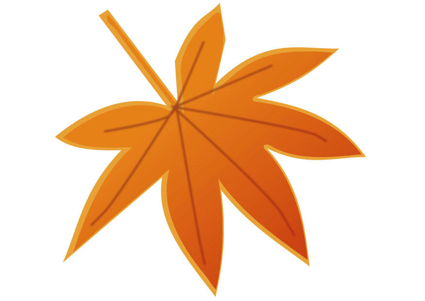 immagine foglia dautunno