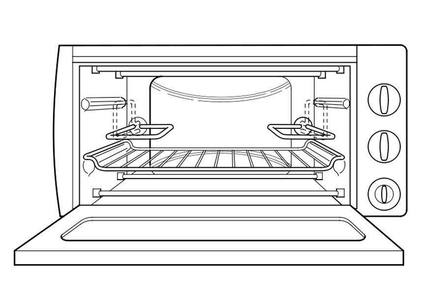 forno Disegno da colorare forno
