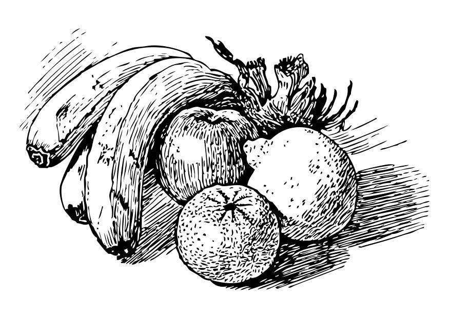 frutta Disegno da colorare frutta