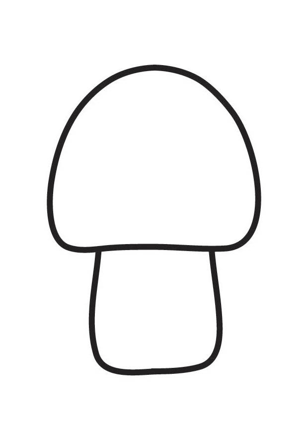 fungo Disegno da colorare fungo