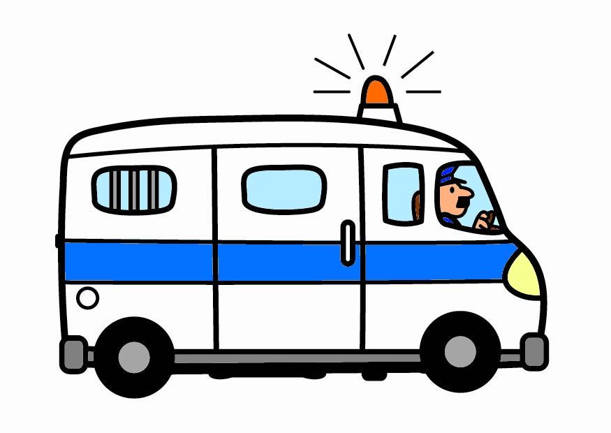 immagine furgoncino della polizia