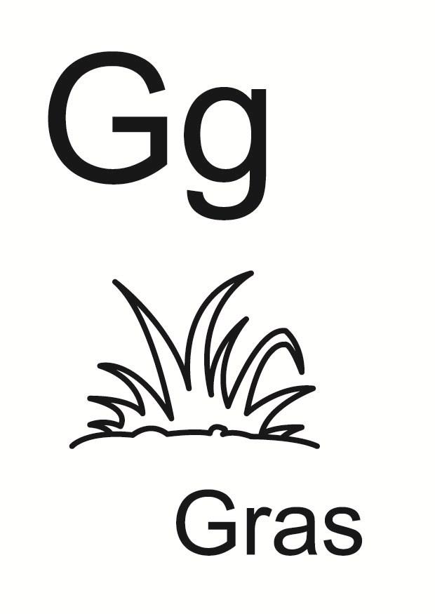 g Disegno da colorare g
