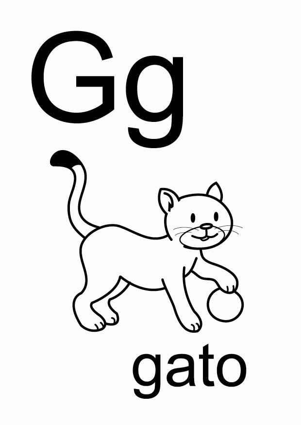 g Disegno da colorare g