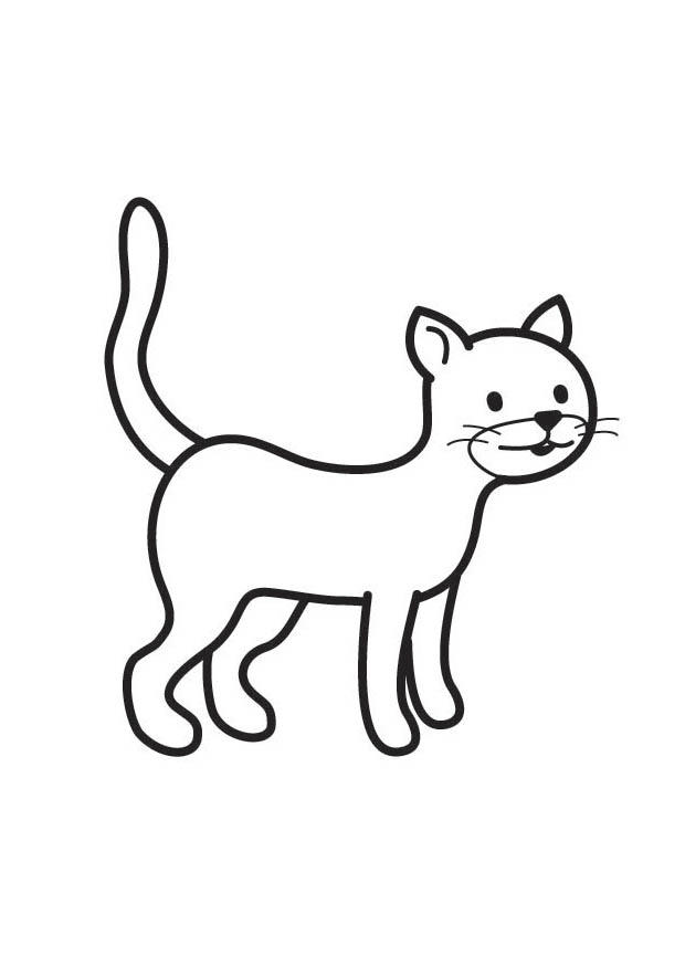 gatto Disegno da colorare gatto