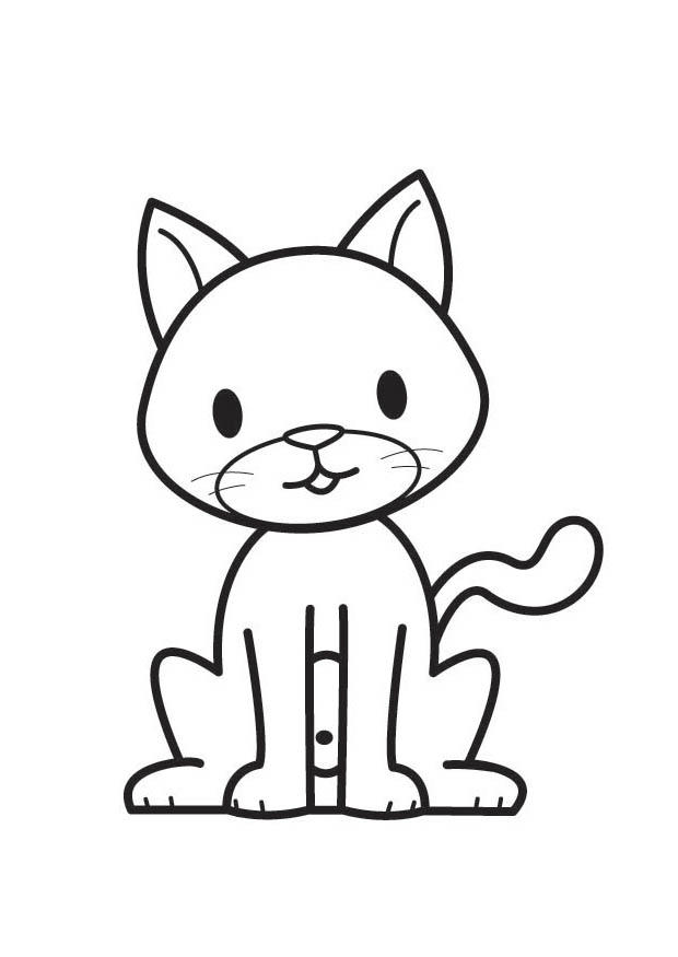 gatto Disegno da colorare gatto