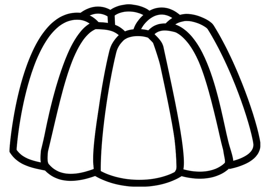 gelatina Disegno da colorare gelatina