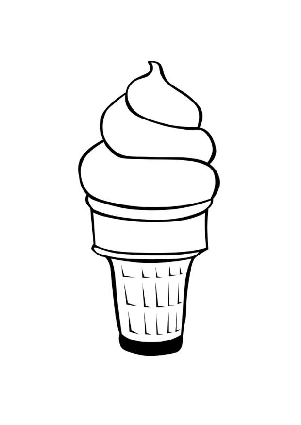 gelato Disegno da colorare gelato