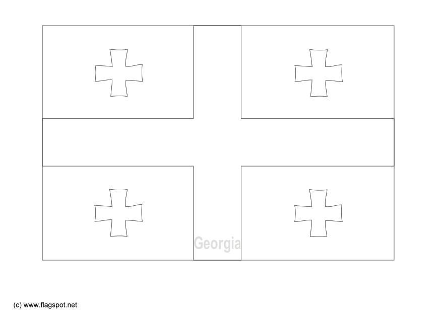 georgia Disegno da colorare georgia