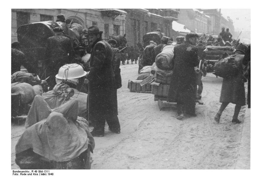 Foto ghetto litzmannstadt - deportazione