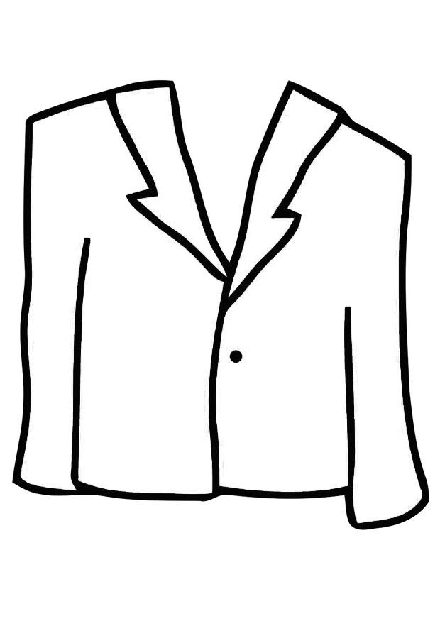 giacca Disegno da colorare giacca