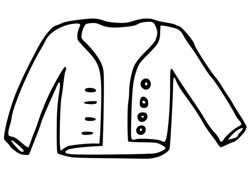 giacca Disegno da colorare giacca