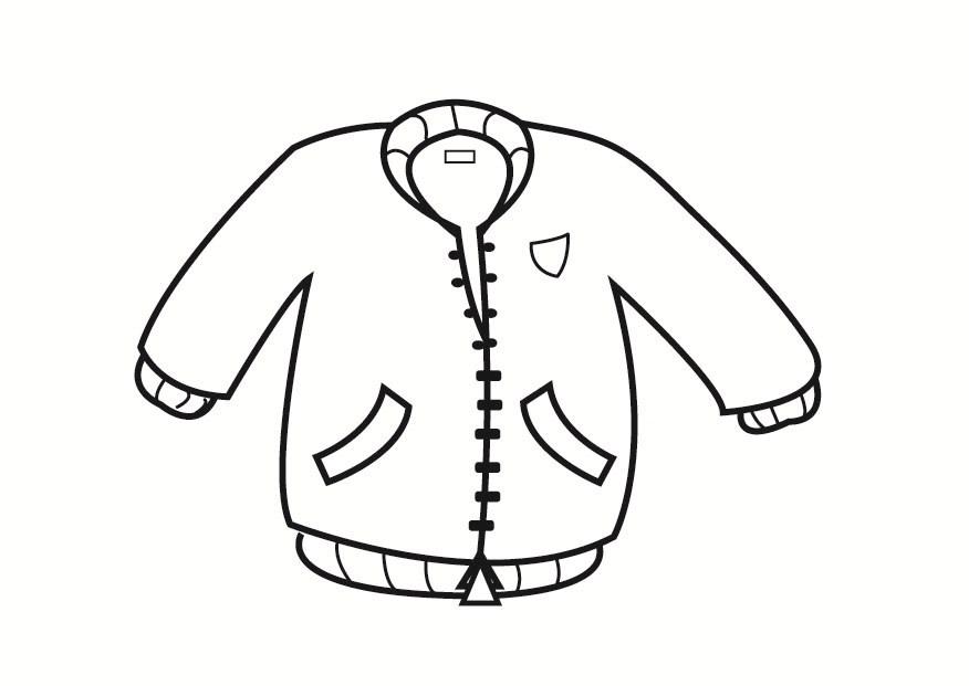 giacca Disegno da colorare giacca